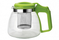Чайник заварочный с фильтром 0,9 л зеленый TM Appetite