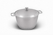 Кастрюля литая 8,0л алюминиевая крышка ТМ KUKMARA