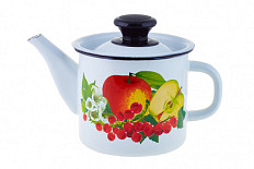 Чайник 1,0л цилиндрический с рисунком