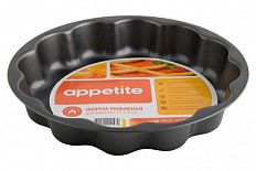 Форма для выпечки 29х5см круглая рифленая ТМ Appetite