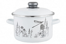Кастрюля 3,0л цилиндрическая Флора-2 / Flora-2 ТМ Appetite