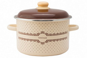 Кастрюля 5,5л цилиндрическая Винтаж / Vintage ТМ Appetite