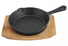 Сковорода порц лит/руч 15см на подставке TM MY REAL IRON COOK¶